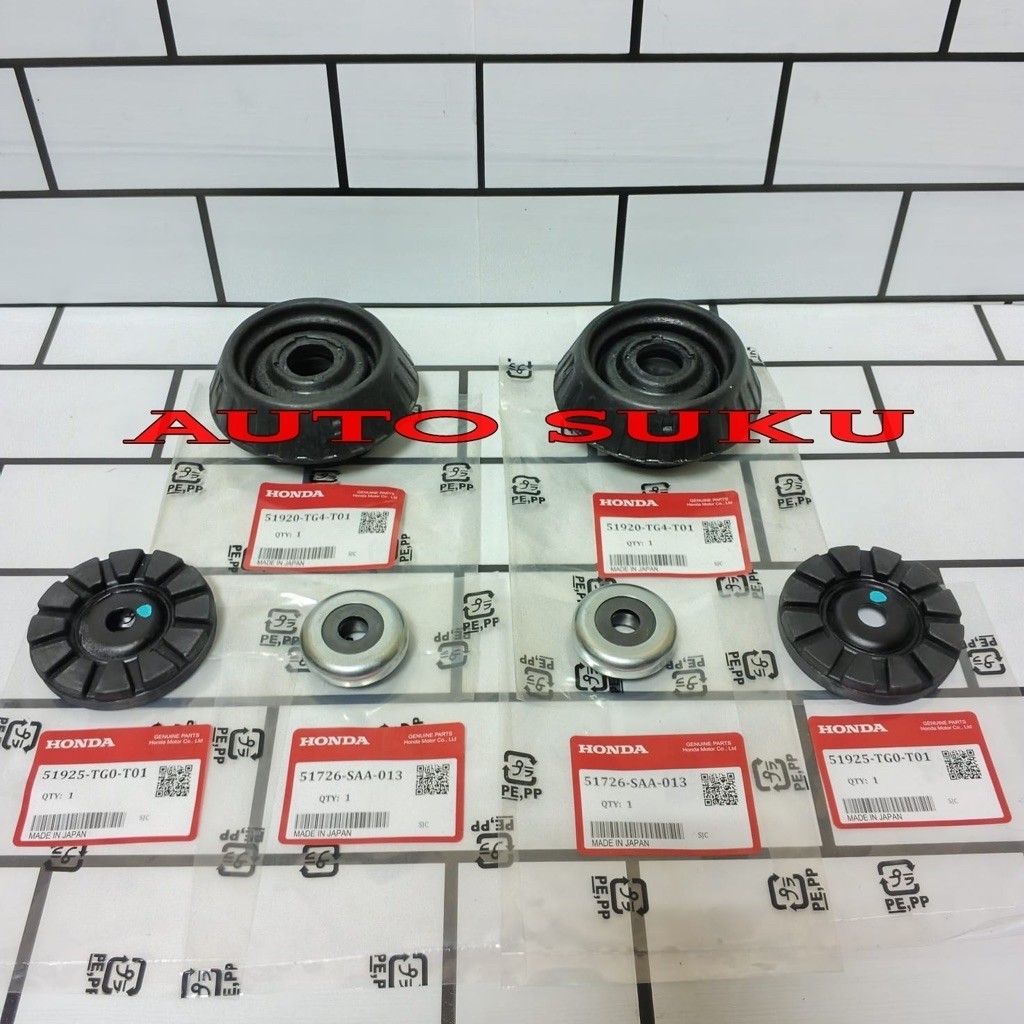 Support shock Depan + Tatakan + bearing Support Mobilio , Brio , Brv