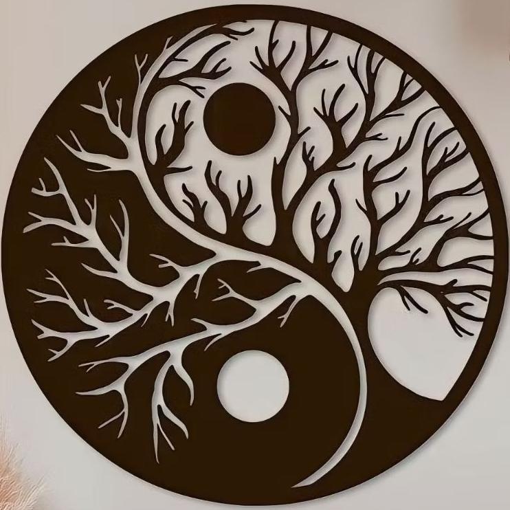 Pilihan Terbaik Dekorasi Dinding Timbul Yin & Yang Wall Decor Yin Yang
