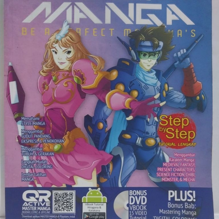 BUKU MASTERING PENSIL - MASTERING PENCIL - BUKU MENGGAMBAR - BUKU MANGA - BUKU MENGGAMBAR MANGA - BU