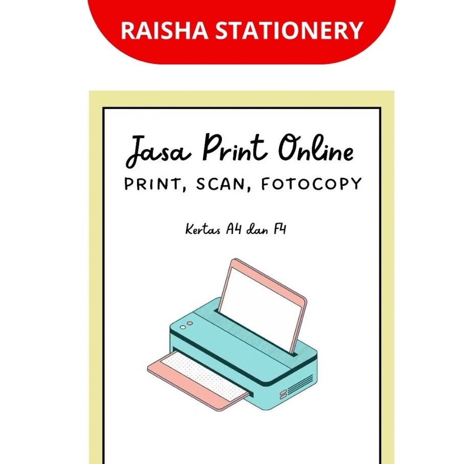 Jasa Print Online  A4 dan F4 Makalah, Skripsi, Dokumen, Dll Cetak PDF, Fotocopy,m