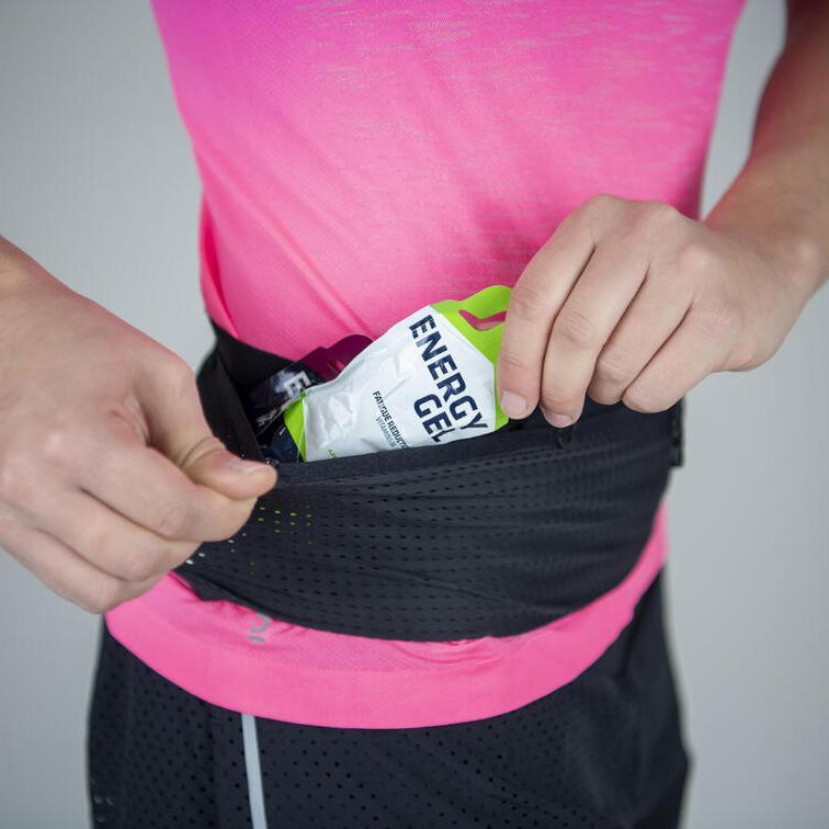 Decathlon Kiprun Running Belt Hidrasi Marathon - Hitam - 8645720