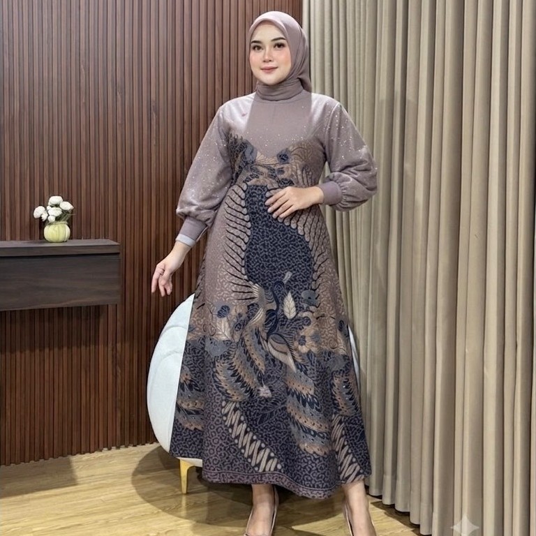 Dres Batik Hamidah dengan model Terbaru
