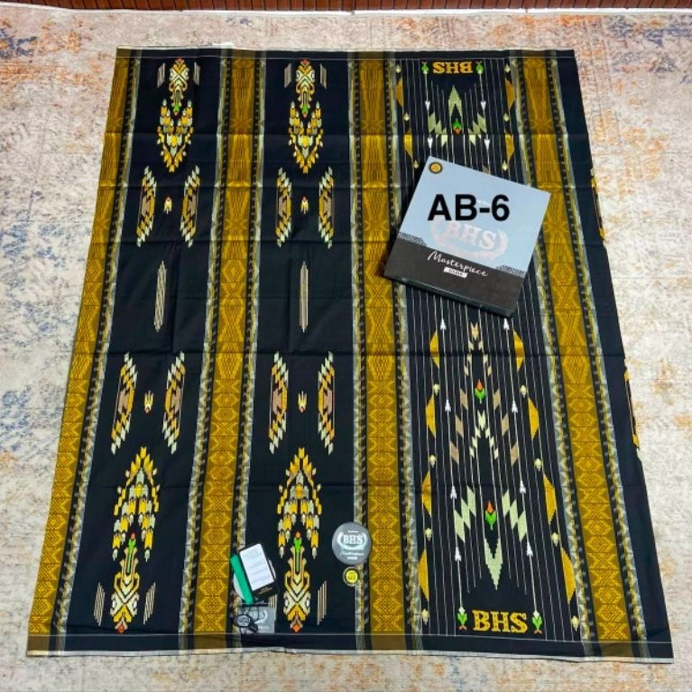 SARUNG BHS SGE MASTERPIECE SILVER HITAM LIMITED EDITION