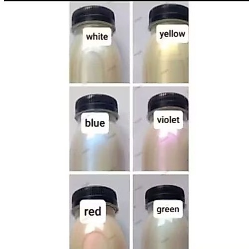CAT LEMBAYUNG/MUTIARA/XIRALIK BIRU, UNGU/VIOLET, GOLD, ORANGE, MERAH, PINK, GREEN. JENIS PU