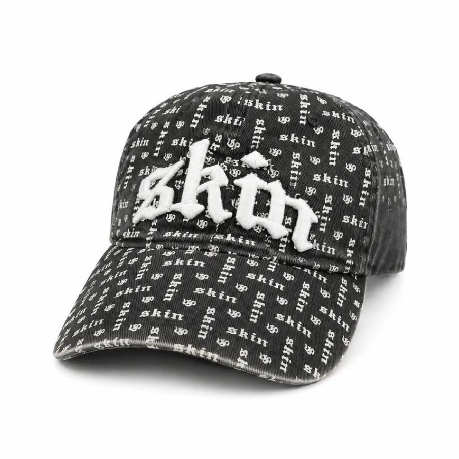 SKIN INDUSTRIES - Topi Cap AOP Unisex Hitam