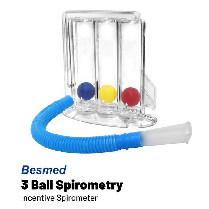 Incentive 3 Ball Spirometer - Spirometer 3 Bola Besmed