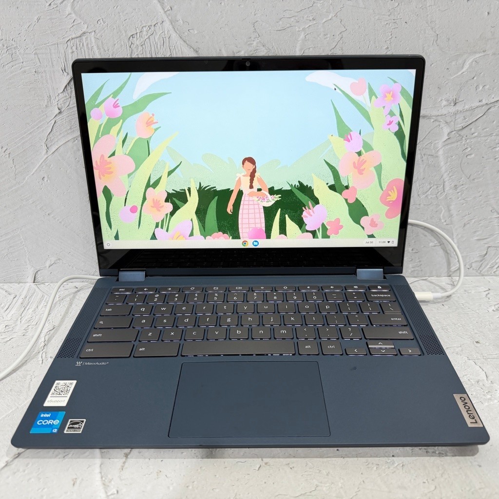 LAPTOP LENOVO CHROMEBOOK VOITER CORE I3,1115 G4 3GHZ RAM 8GB SSD 64GB TOUCH SCREEN SECOND