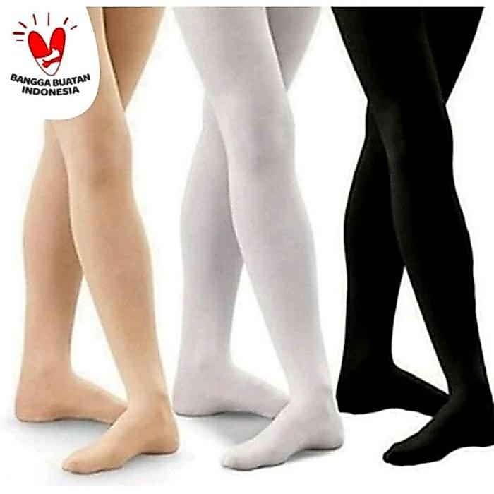 Stocking Wanita Apple Pantyhose / Stoking Perempuan Tebal Warna Hitam Putih Cream Abu Kulit Celana