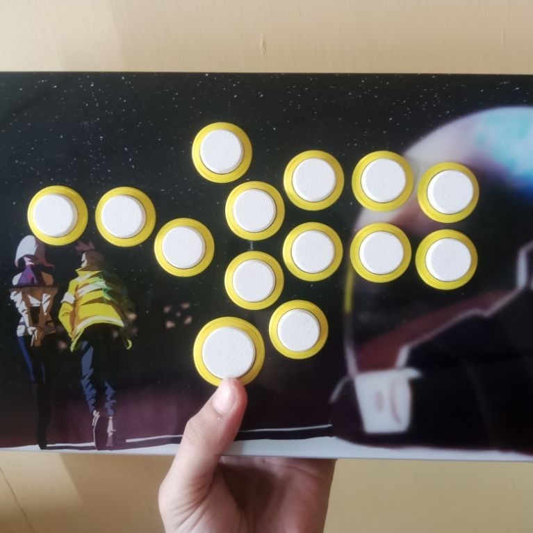 leverless/hitbox all button controller