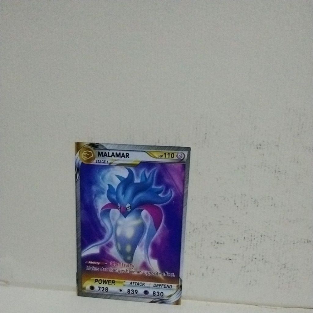 Paket Kartu Pokemon Malamar Stage 1
