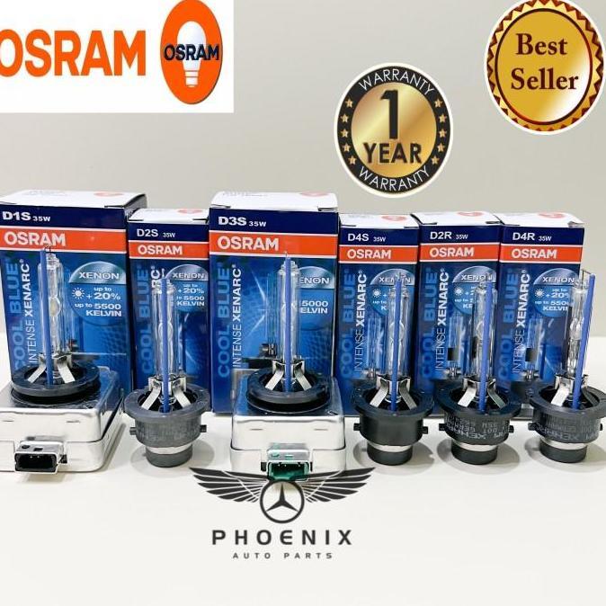 BOHLAMP LAMPU OSRAM COOLBLUE D1S D2S D3S D4S D2R D4R LAMPU UTAMA OSRAM RESTOCK