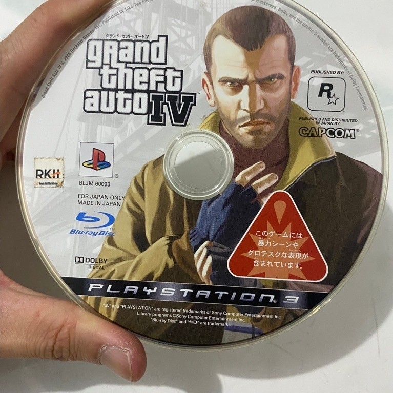 Kaset BD PS3 GTA 4