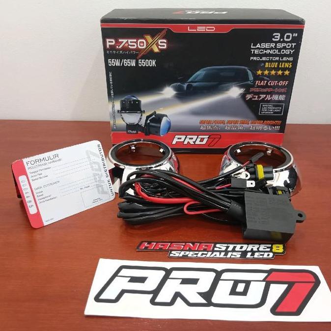 PRO7 P750XS BILED PROJECTOR 55W/65W PRO7 LASER