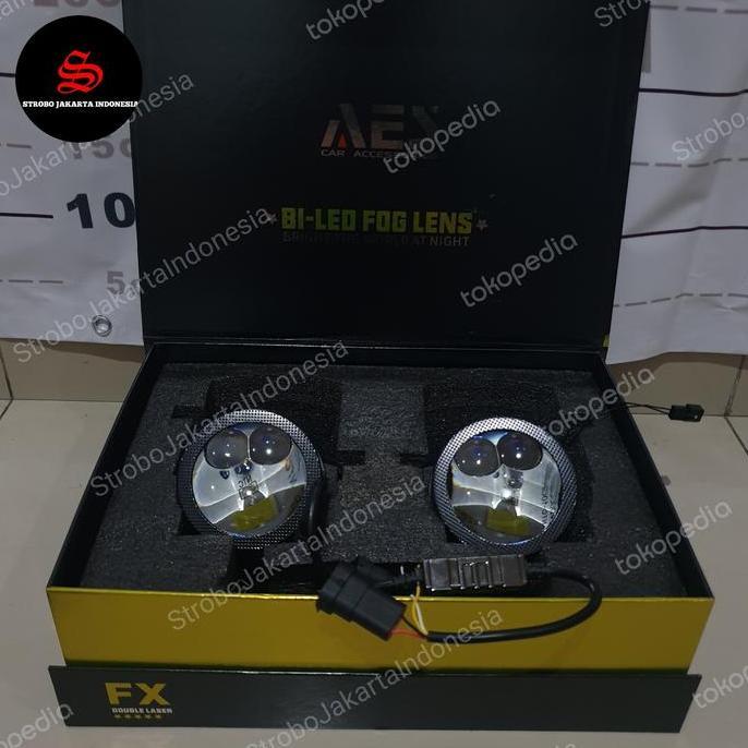 AES BI LED FX DOUBLE LASER BILED FOGLAMP LED