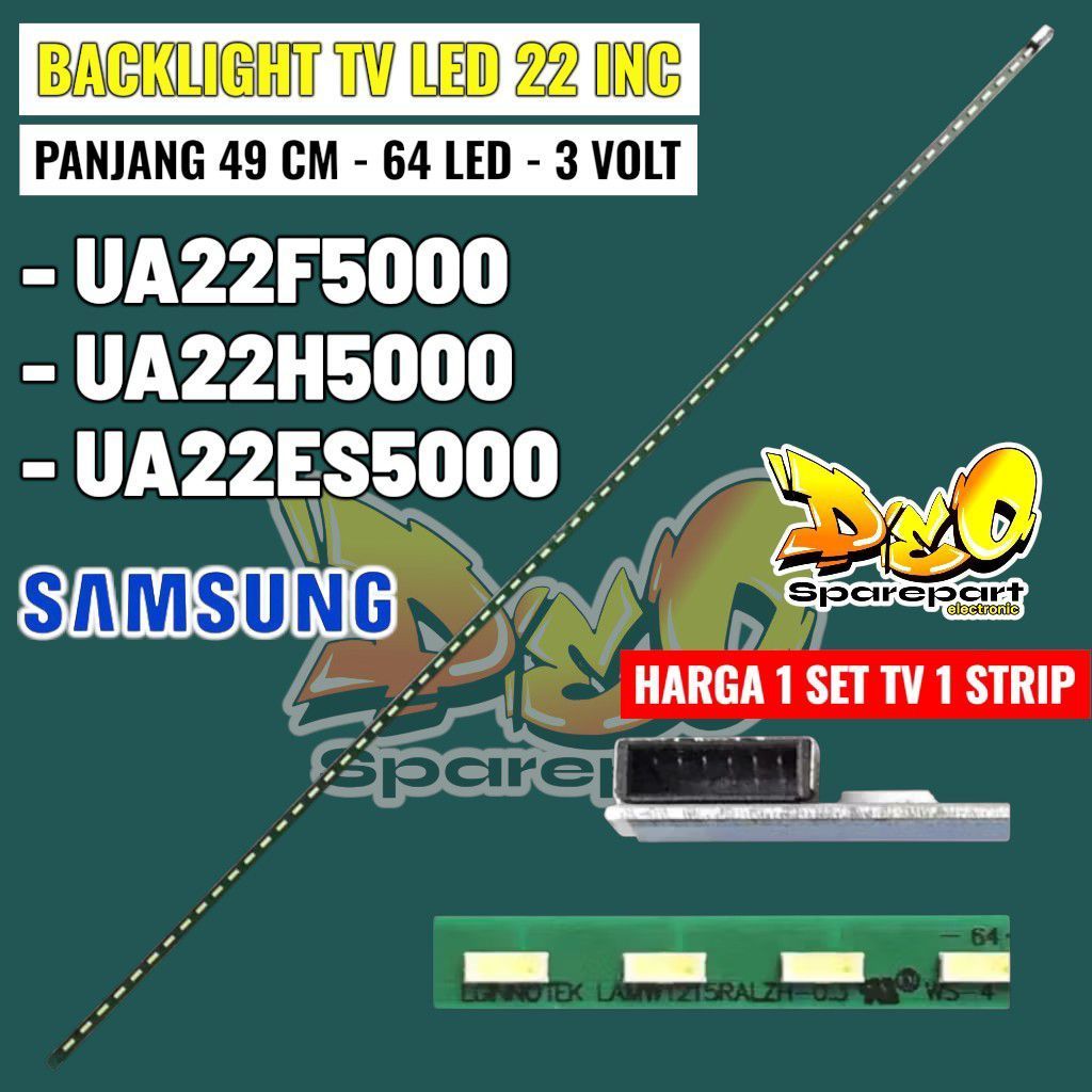 Backlight tv led Samsung 22 inch UA 22F5000 22H5000 22ES5000