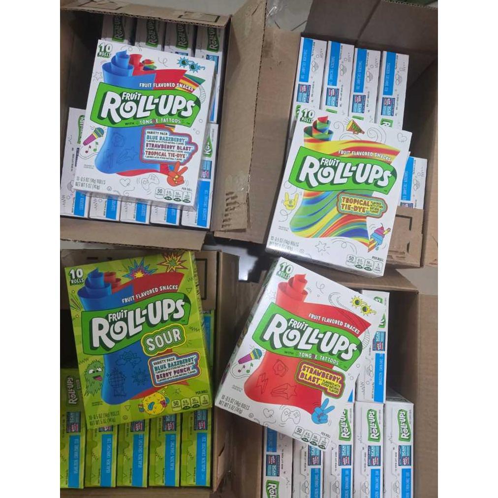 Fruit roll ups candy USA per box Diskon