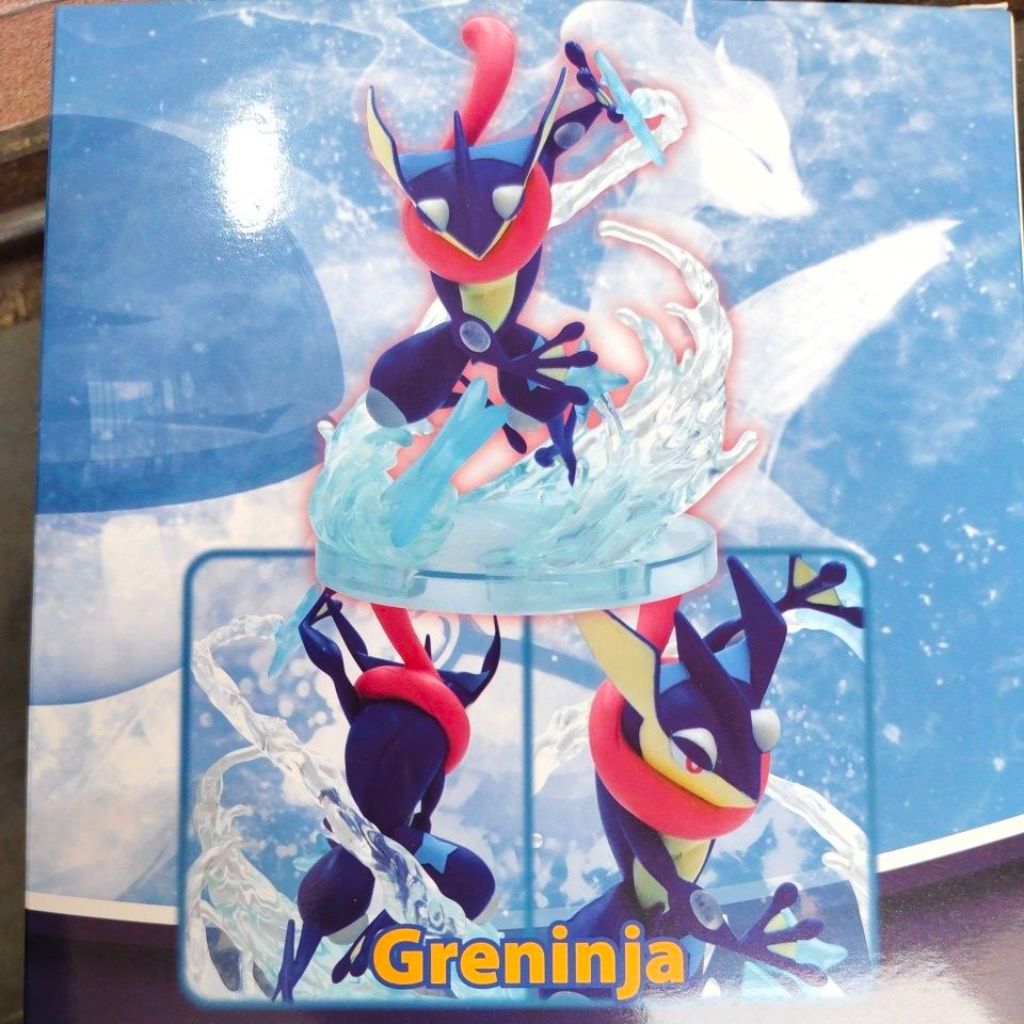 action figure pokemon greninja box