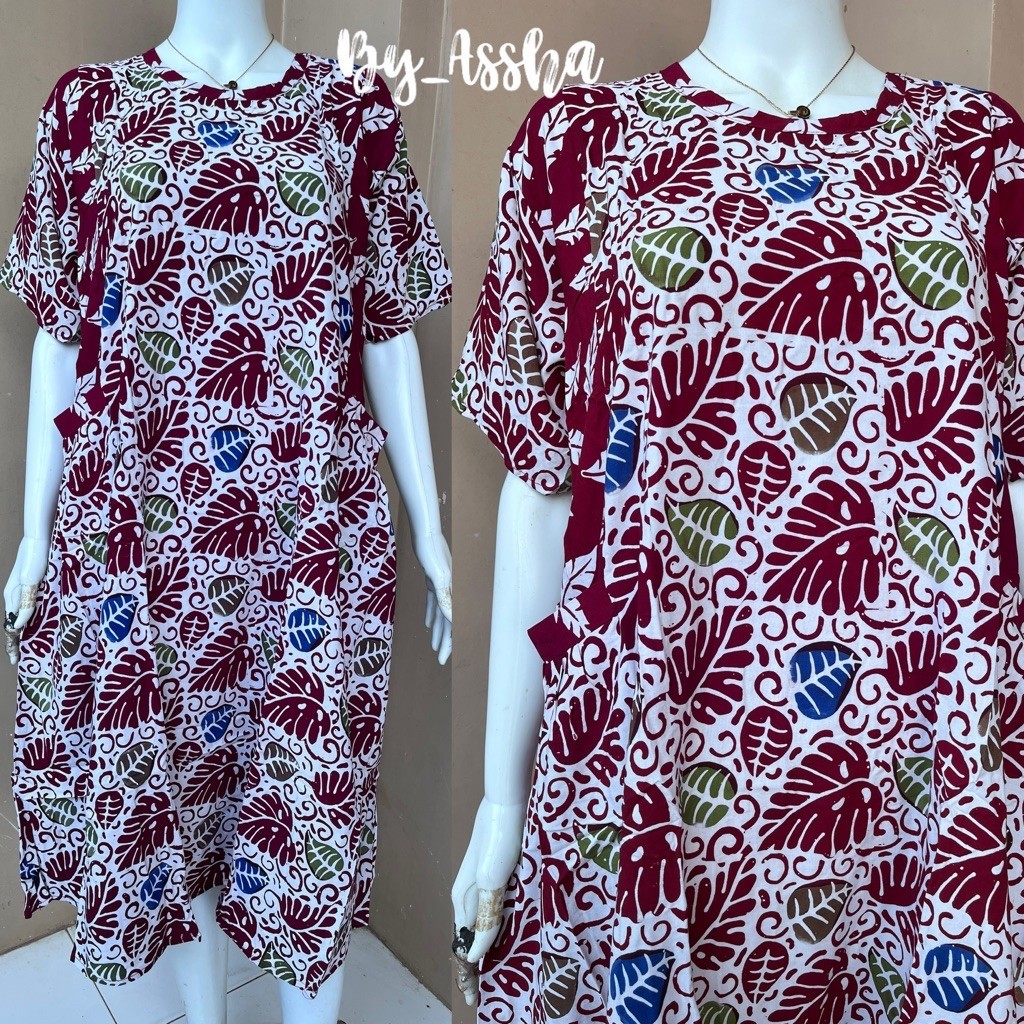 Qonita Daster Batik Pekalongan Evelia Ld 120/Pb 110cm