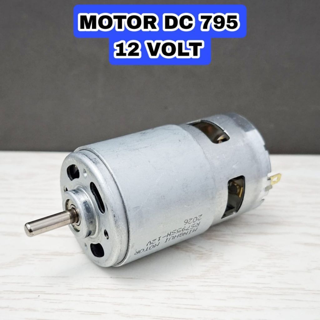 Dinamo dc 795 12v motor dc double bearing