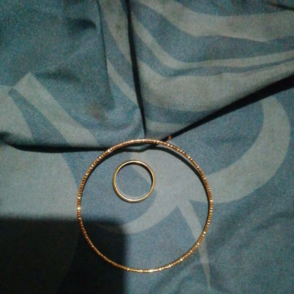 cincin suasa 3 dan gelang suasa