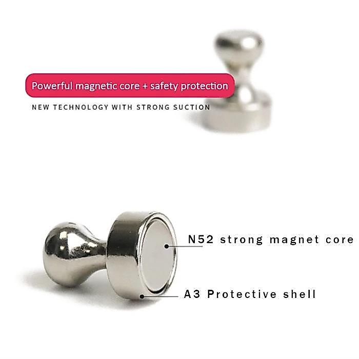 Hot Sale Magnet Neodymium Mini Pin Board Mading Gantungan Dinding Strong 10 Pcs