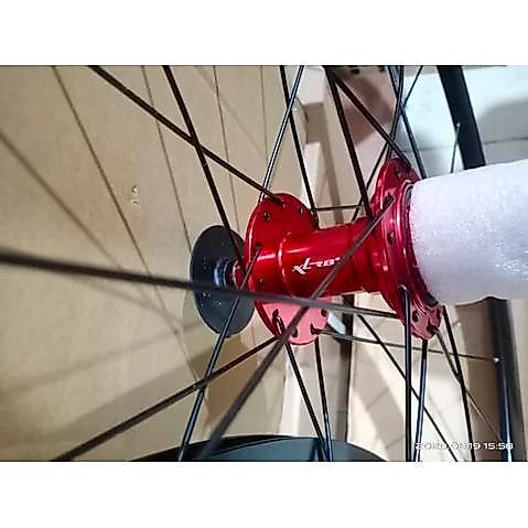 TERBARU Wheelset Xlr8 700c Hub merah