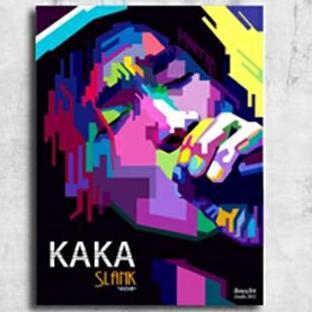 POSTER DINDING KAKA SLANK ART FBBOOK