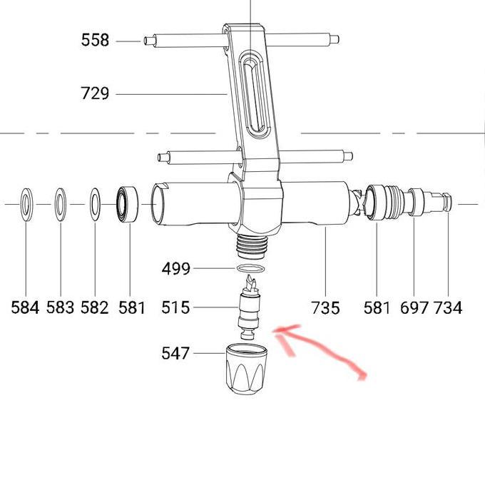Jigging Master Wiki 3000 Guide Claw - Pawl Part Original JM #515 Reel Overhead