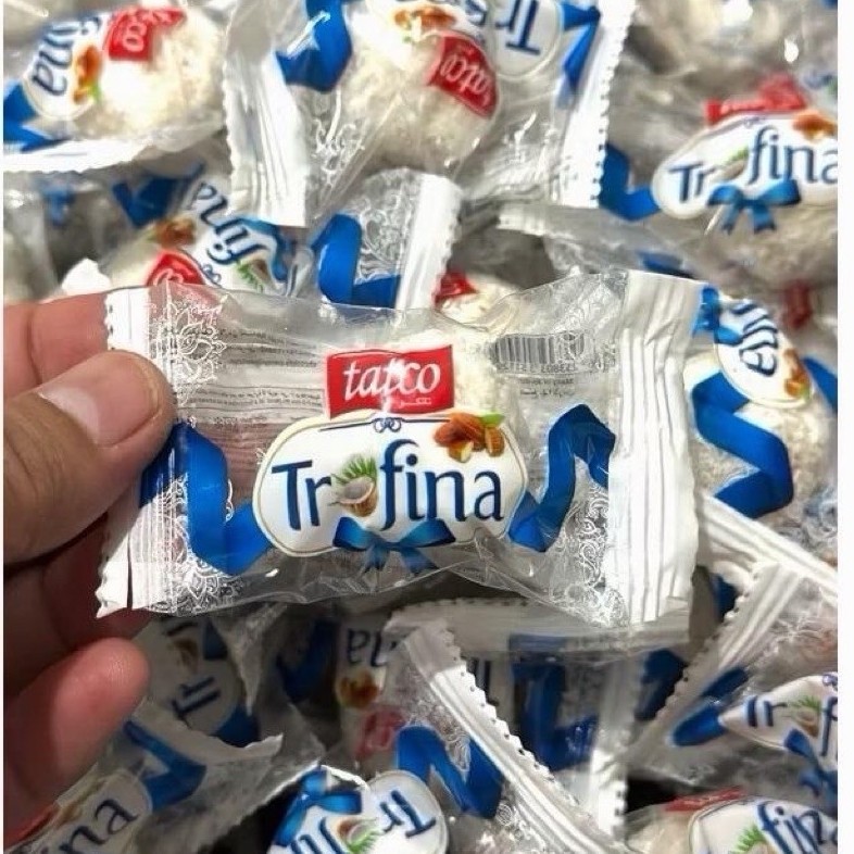 Tatco TROFINA Coklat Putih Kelapa Almond dari Arab Saudi
