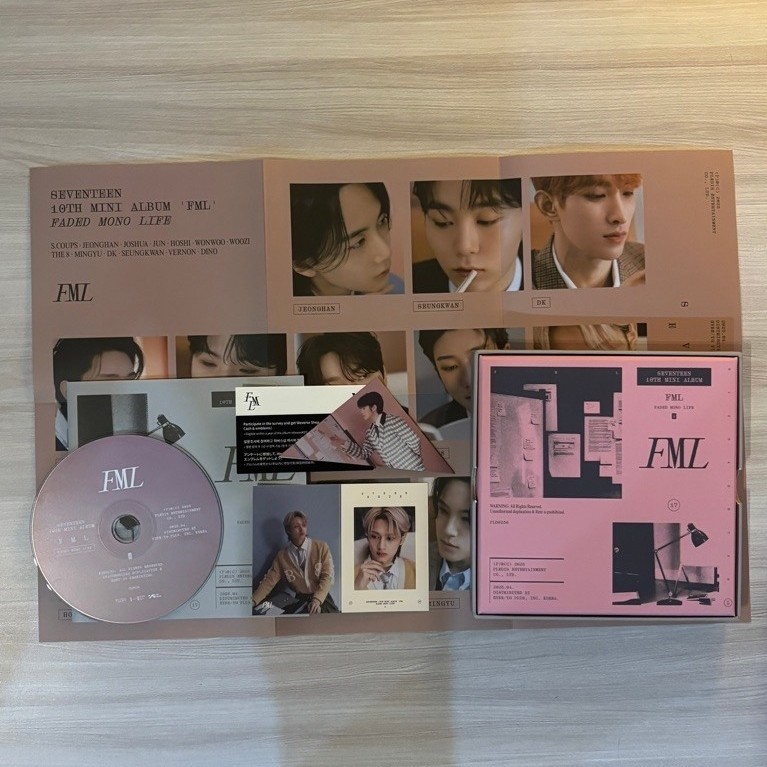 album seventeen fml unsealed