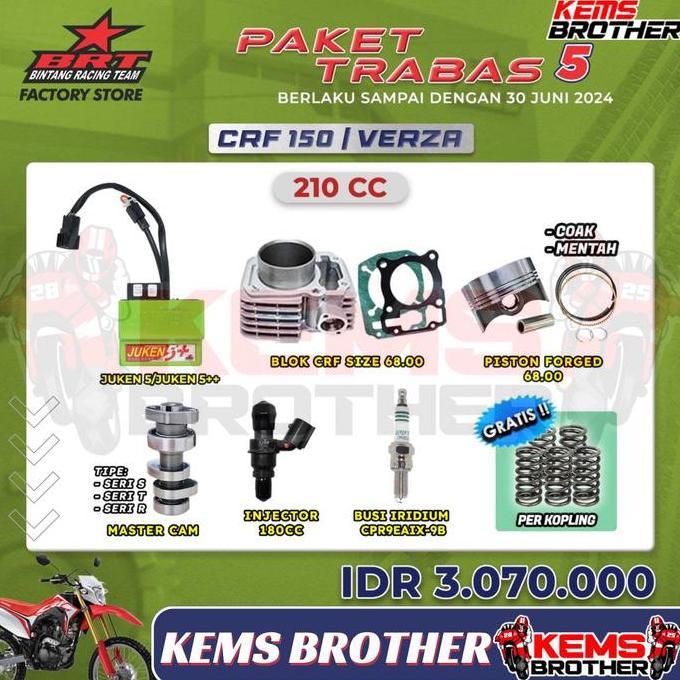 PAKET BRT CRF 210CC