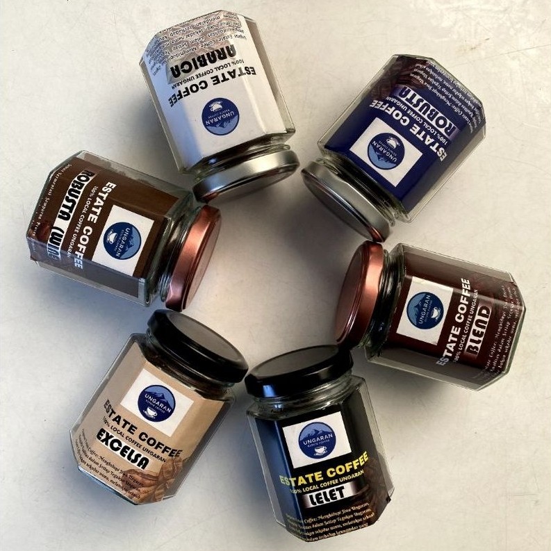 Estate Coffee Ungaran Kopi Bubuk Kemasan Botol