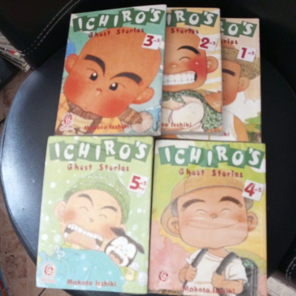 Komik Langka Ichiro's Ghost Stories 1-5 Tamat