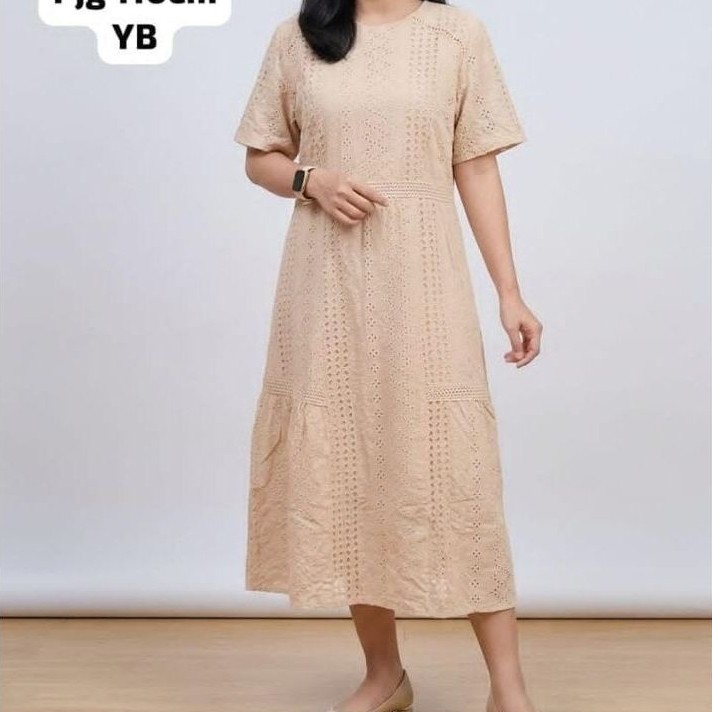 Dresss CD katun bolong cantik