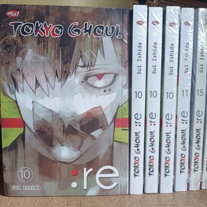 Komik manga tokyo ghoul re vol 10,11,15 new seal