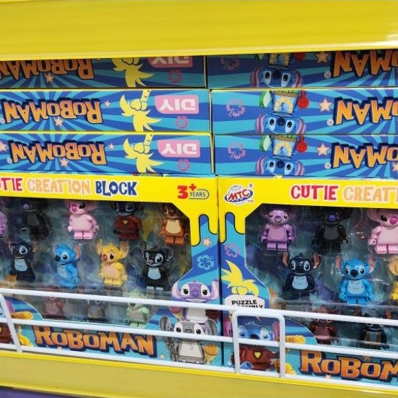 MAINAN ANAK CUTIE CREATION BLOCK DIY ROBOMAN MTC / MTC TOYS/ MAINAN EDUKASI BRICK FIGURE STITCH WARN
