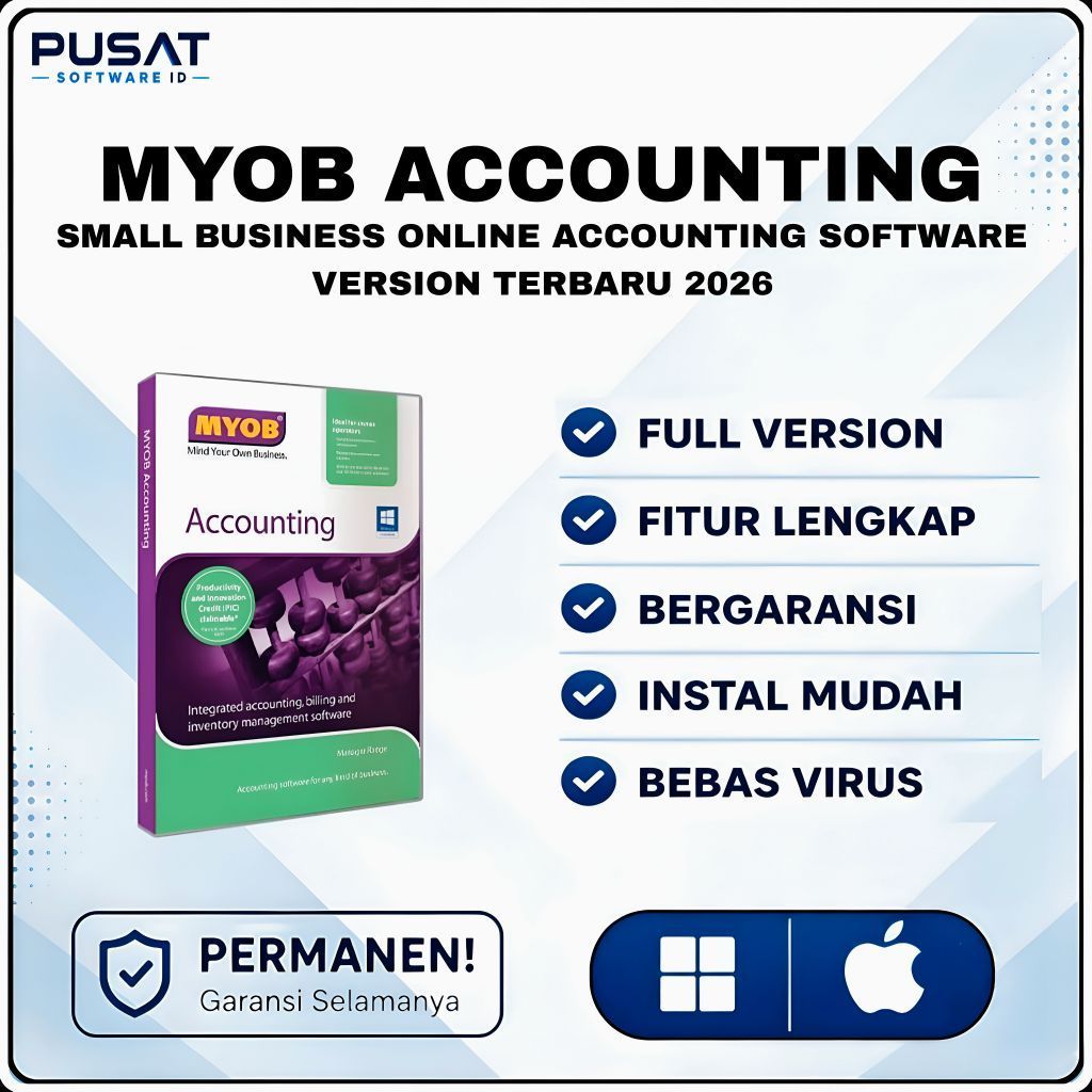 MYOB Accounting Pro 18 Full Version Lifetime Permanen Windows