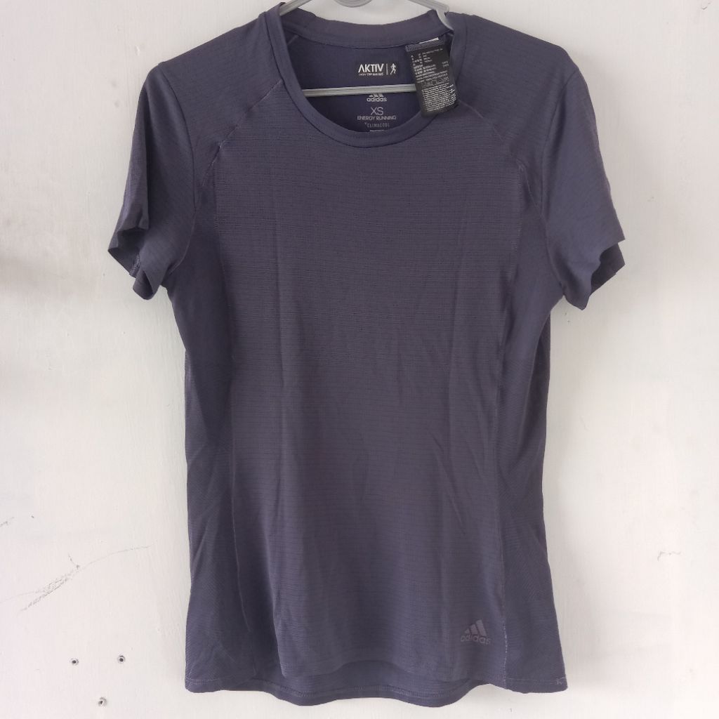 Kaos Adidas Energy Running Climacool Original wanita Preloved