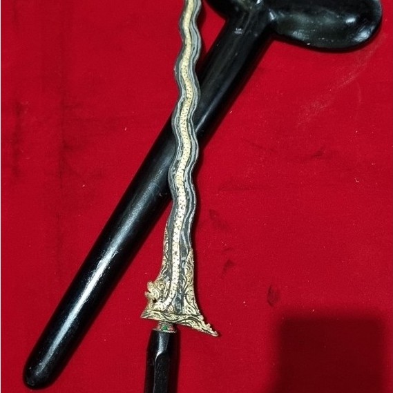 Keris Nogo Sosro Kinata Set Warangka Luk 13,11