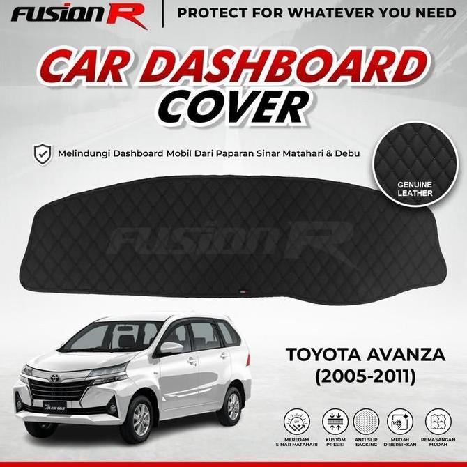 CAR COVER DASHBOARD MOBIL AVANZA XENIA 2005 - 2011 PREMIUM CUSTOM FIT / PELINDUNG DASHBOARD MOBIL FU
