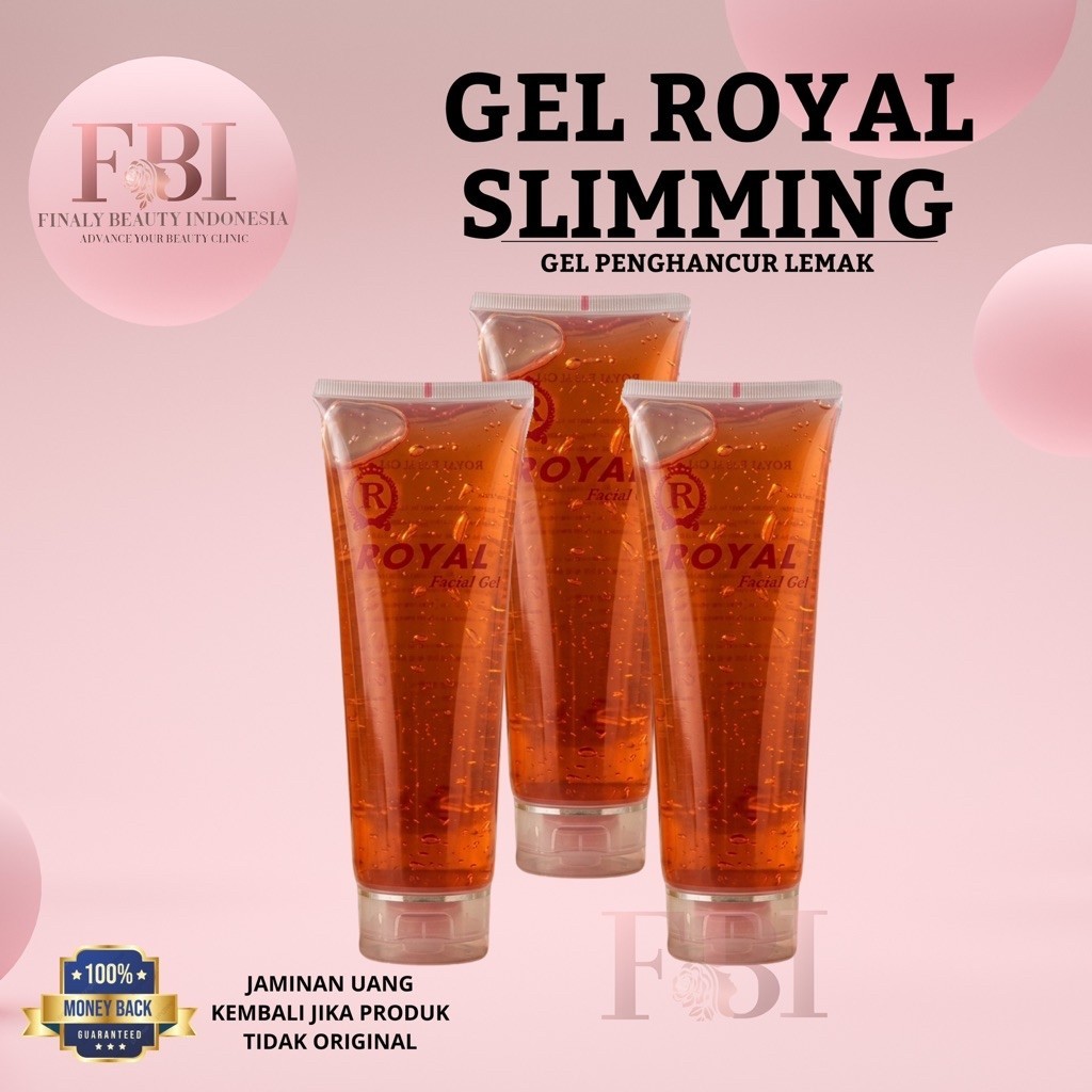 Gel Slimming Royal Rf Cavitasi 40k RF Menghancurkan lemak Anti Selulit Royal gel Ultrasonic rf 300ml