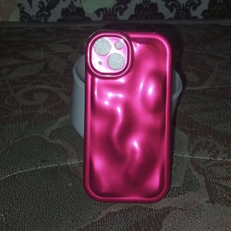 Case Hp bumpy metallic For iPhone 13 (second)