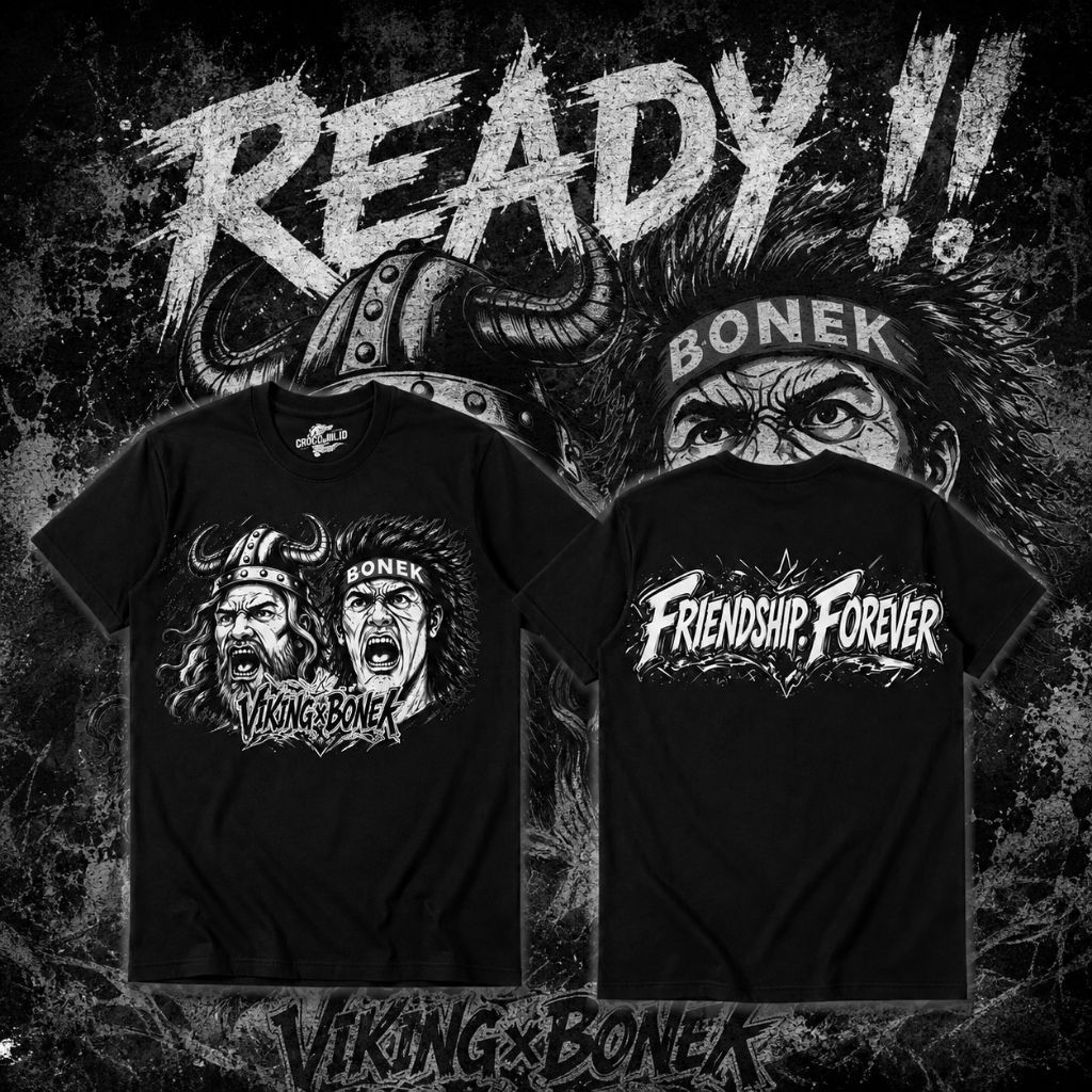 Kaos VIKING BONEK FRIENDSHIP FOREVER