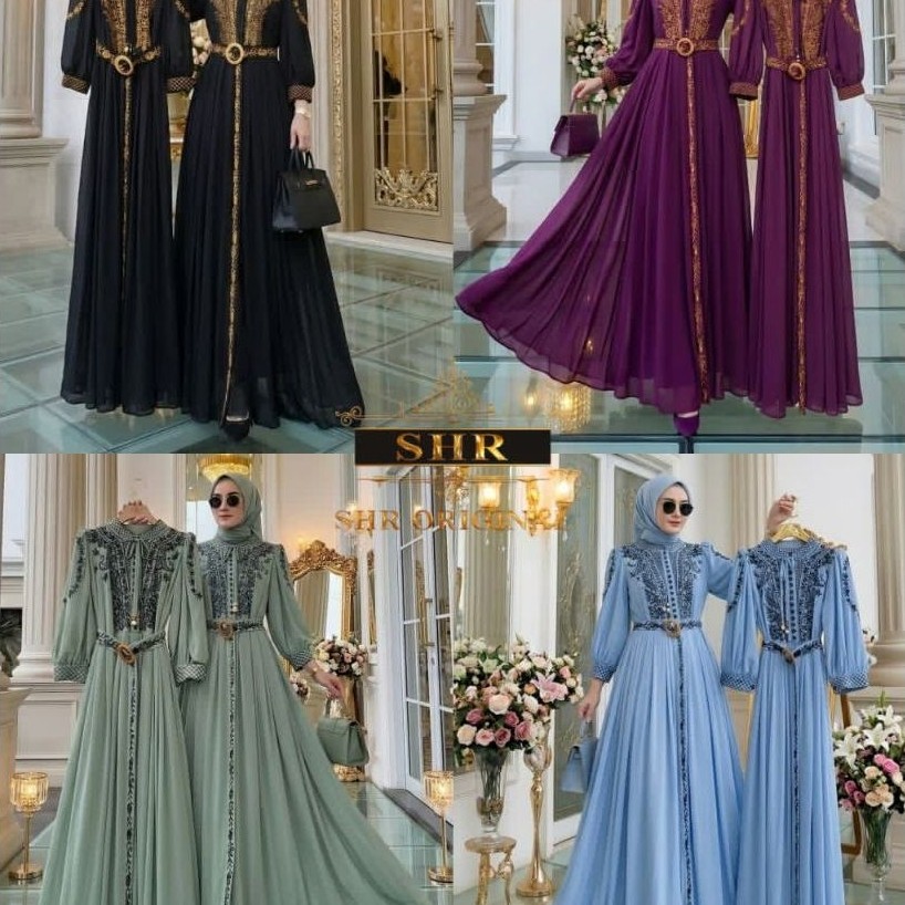 GAMIS PADI BORDIR BY SHR ORI