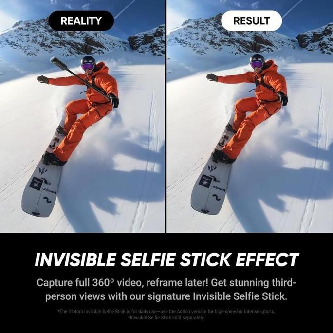 Insta360 X5 Action Camera 360 Essential Bundle