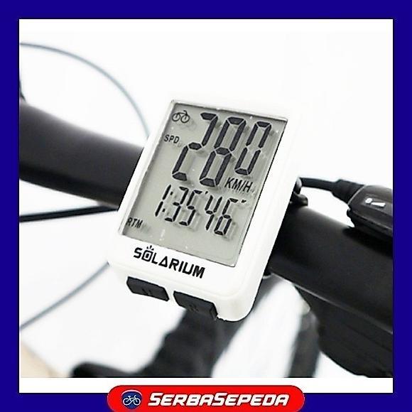 Solarium Speedometer Wireless - Speedometer Sepeda Diskon