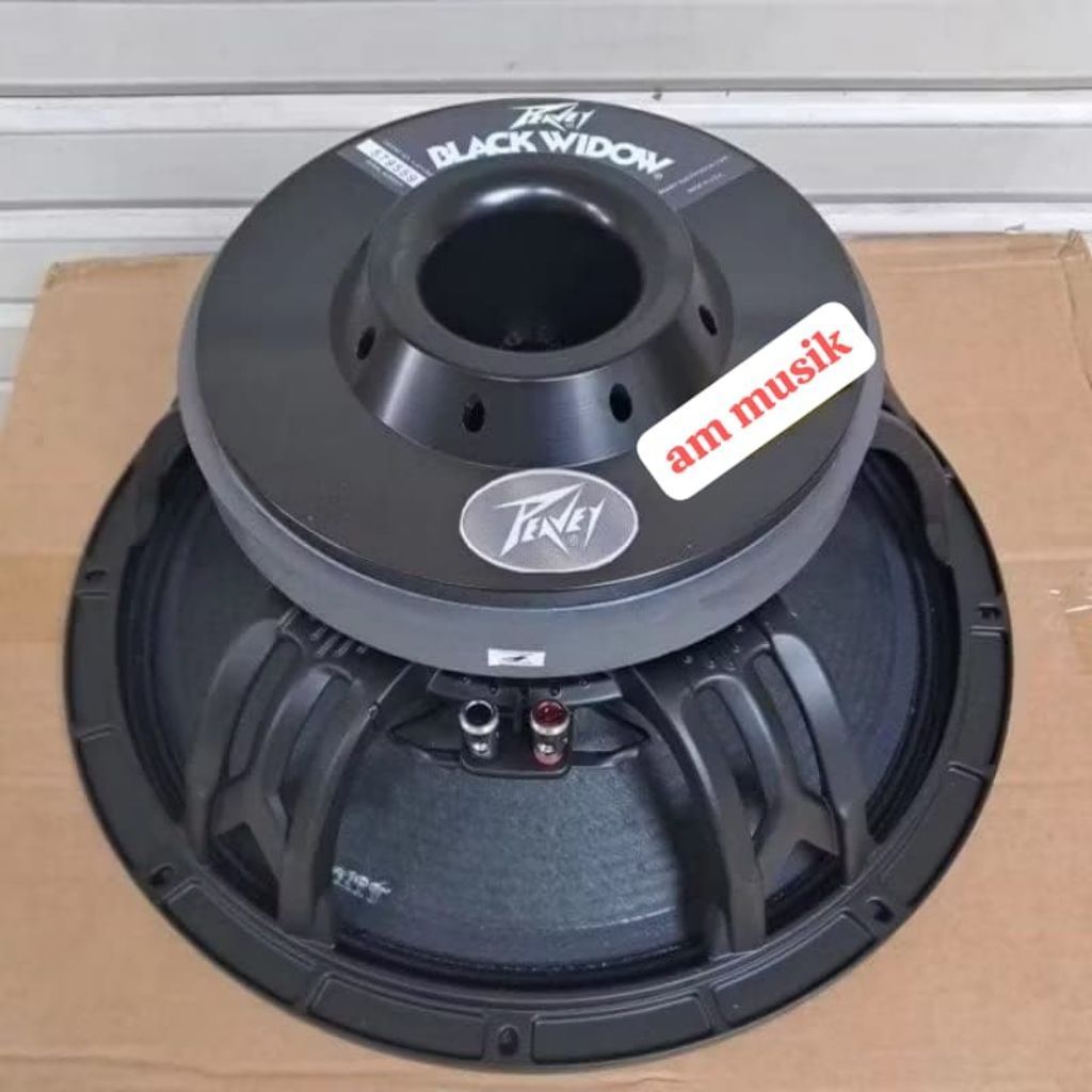 SPEAKER COMPONENT PEAVEY BLACK WIDOW 15 INCH VC 4 INCH 8 OHM 1200 WATT