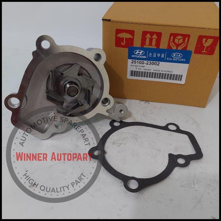 TERBARU WATER PUMP HYUNDAI TRAJET CVVT SPORTAGE 2 TUCSON OEM 
