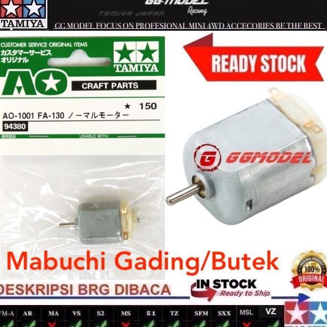 TAMIYA 94380 AO-1001 FA-130 MABUCHI (GADING/BUTEK) SINGLE SHAFT MOTOR