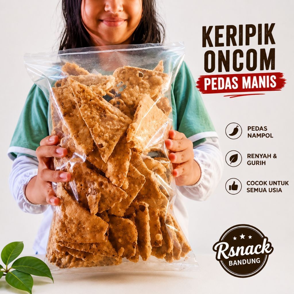 keripik oncom bandung 1kg